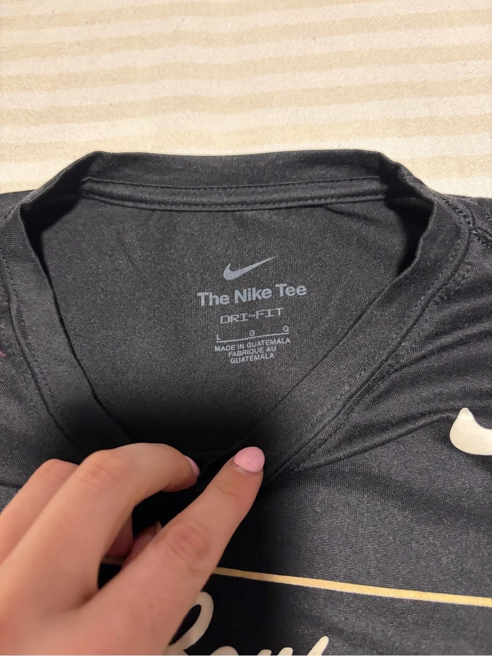 Nike VandyBoys Black DriFit Tee